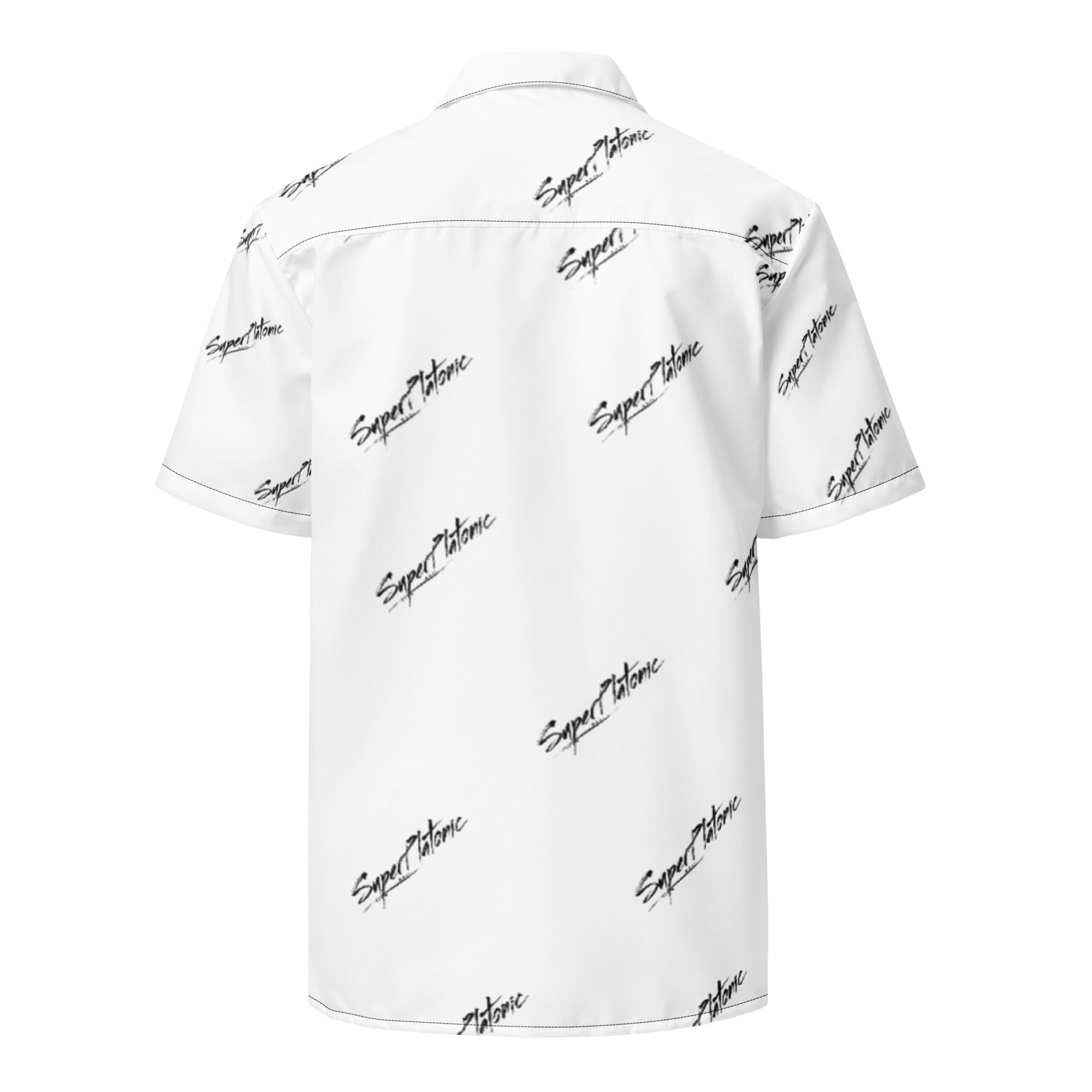 Dapper Button-Up Shirt "White"