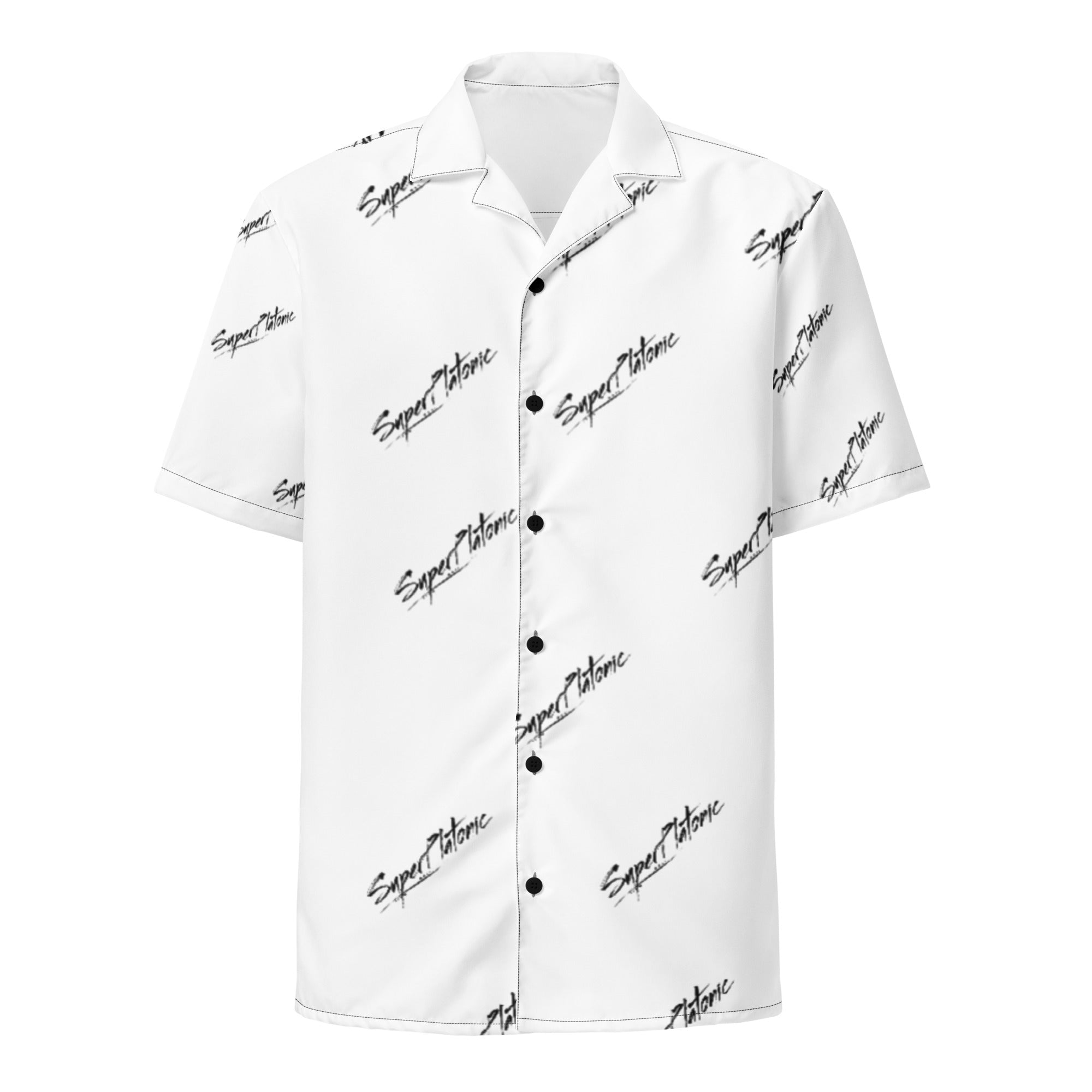 Dapper Button-Up Shirt "White"