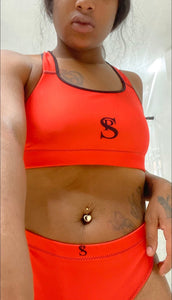 Sports Bra "Red"