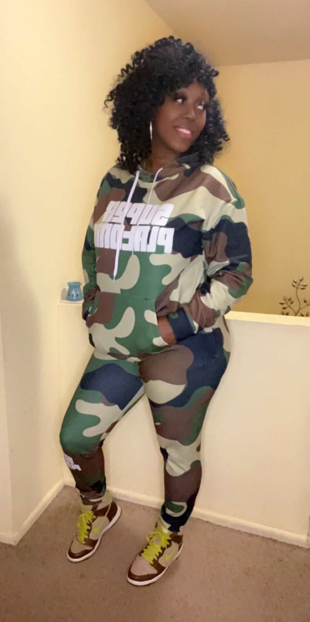 SP Jogging Suit Hoodies “Camo”