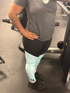 Women’s Sports Leggings “Blizzard Blue”