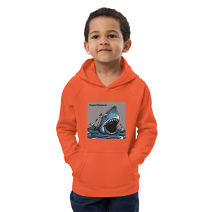 I Love The Sharks Kids Hoodie