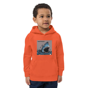 I Love The Sharks Kids Hoodie