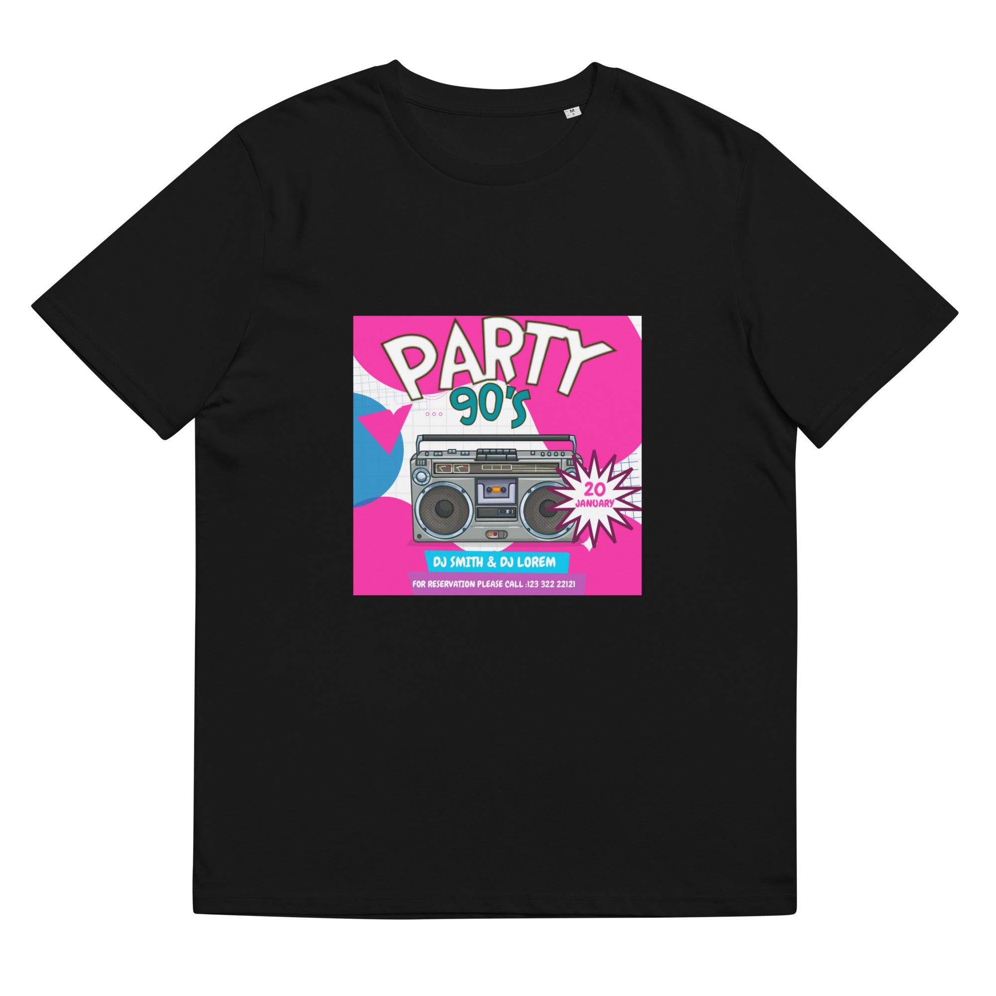 90's Party Short Tee