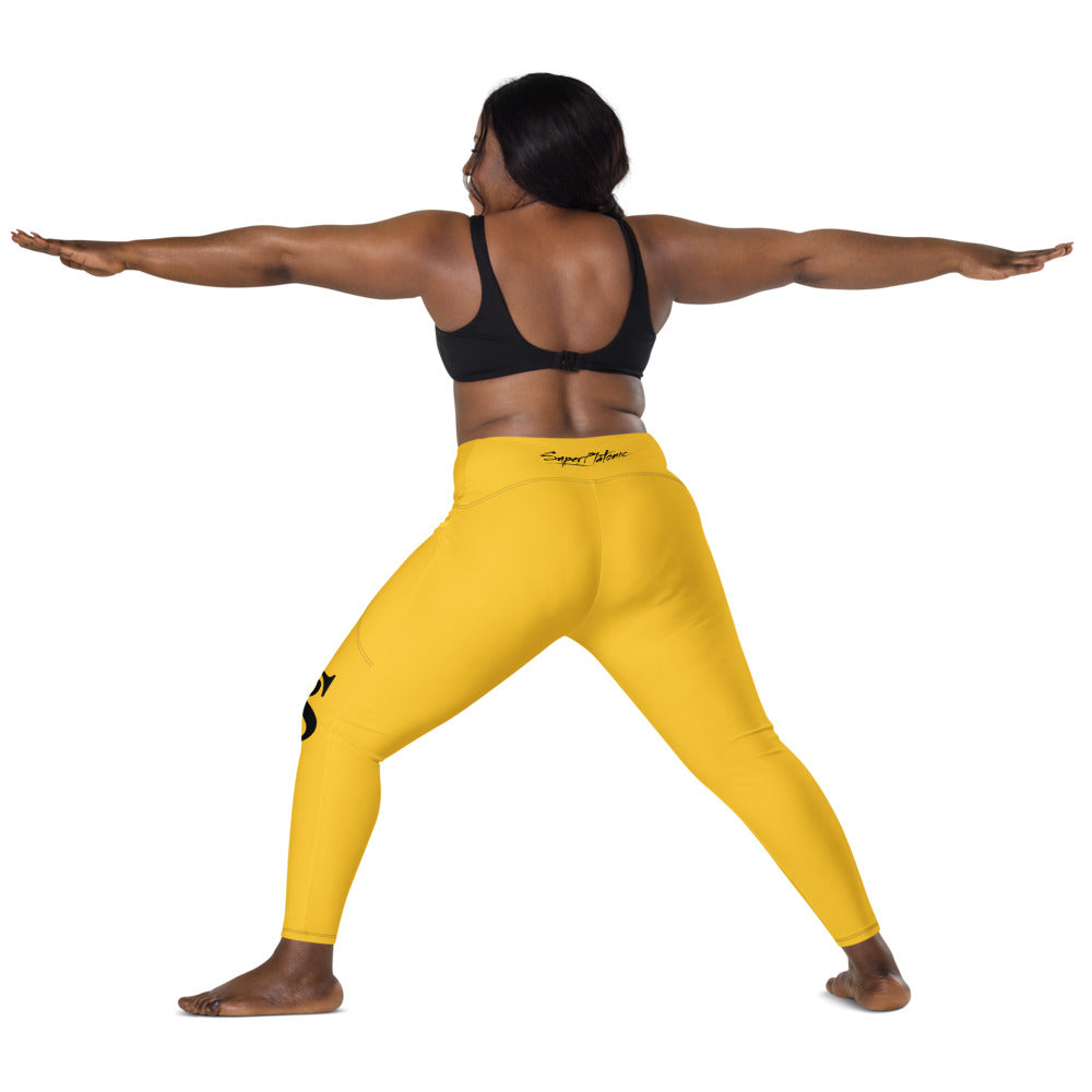 High-Waisted Leggings “Yellow”