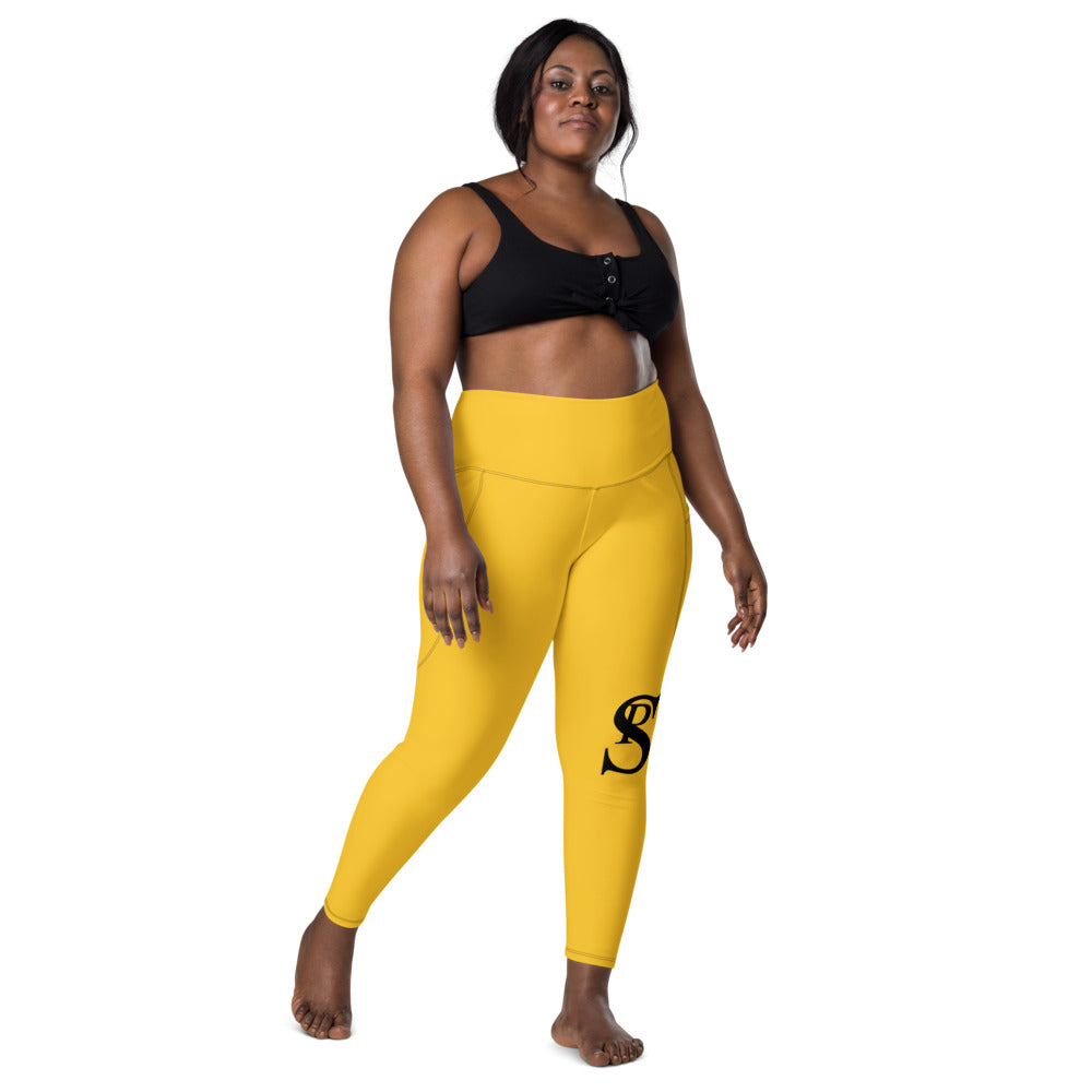 High-Waisted Leggings “Yellow”