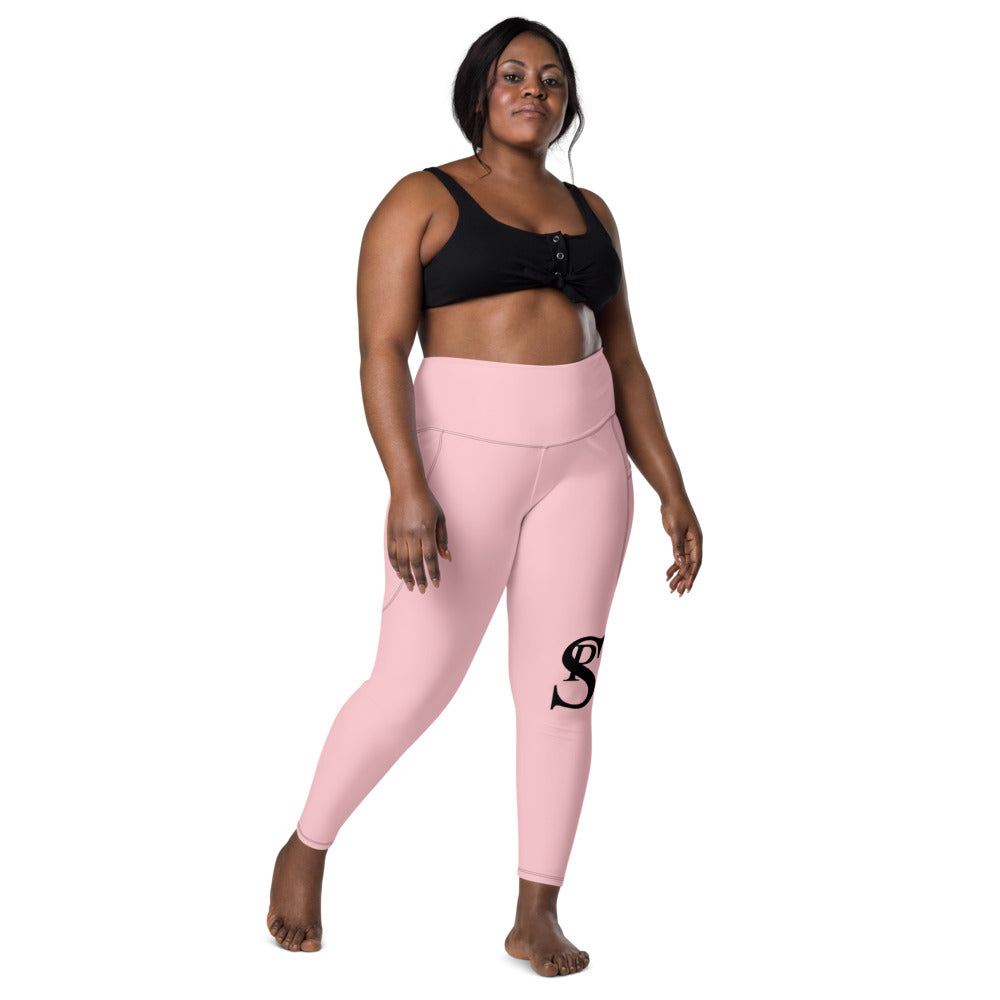 High-Waisted Leggings “Pink”