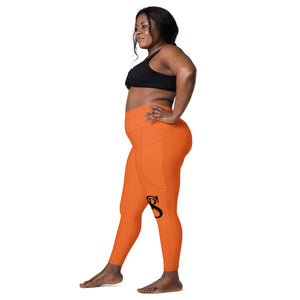 High-Waisted Leggings “Orange”