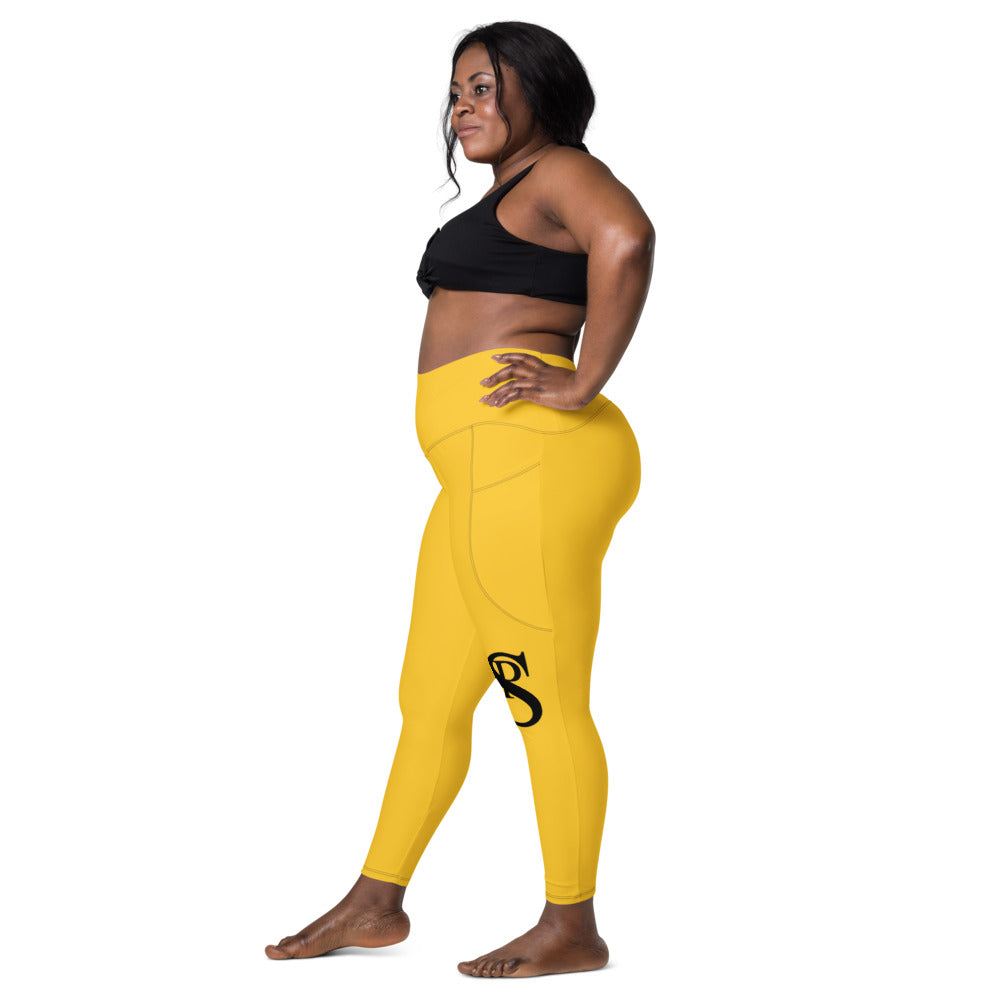 High-Waisted Leggings “Yellow”