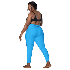 High-Waisted Leggings “Sky Blue”