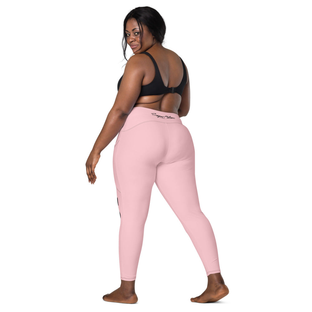 High-Waisted Leggings “Pink”