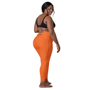 High-Waisted Leggings “Orange”