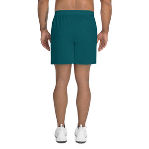 EST. 2020 Men's Athletic Shorts "Blue-Green"