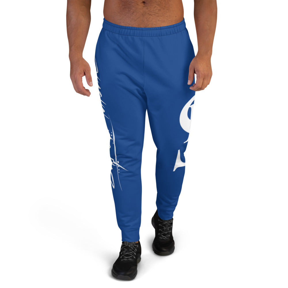 Joggers "Blue & White"