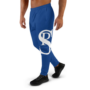 Joggers "Blue & White"