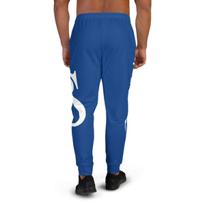 Joggers "Blue & White"