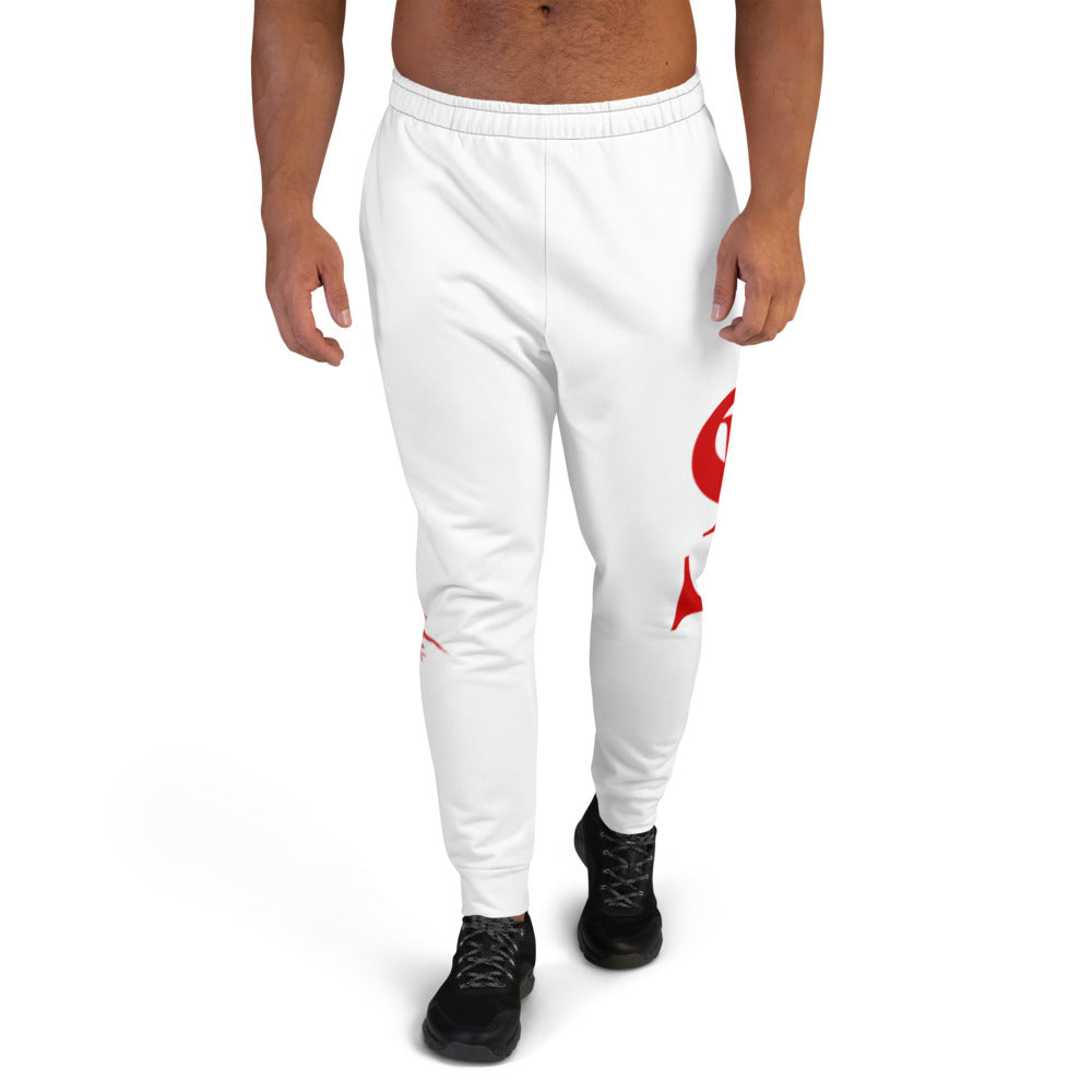 Joggers "White & Red"