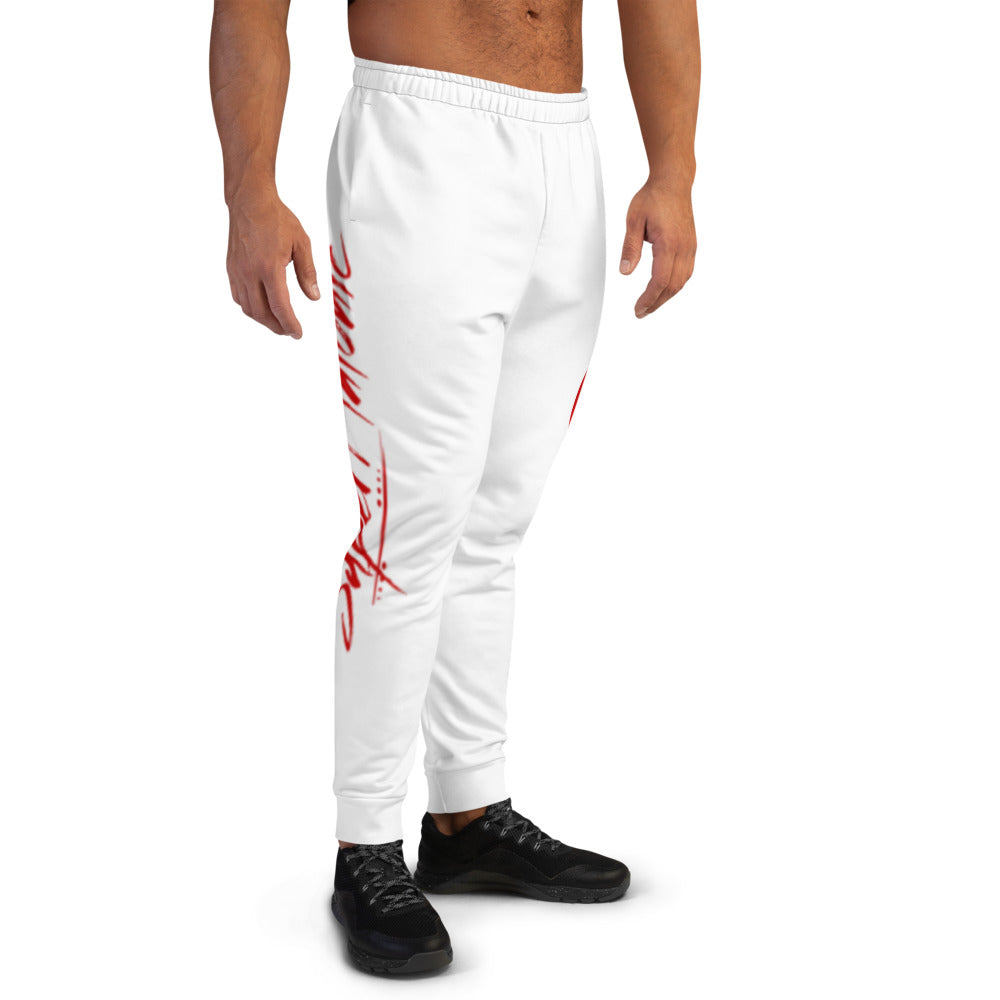 Joggers "White & Red"