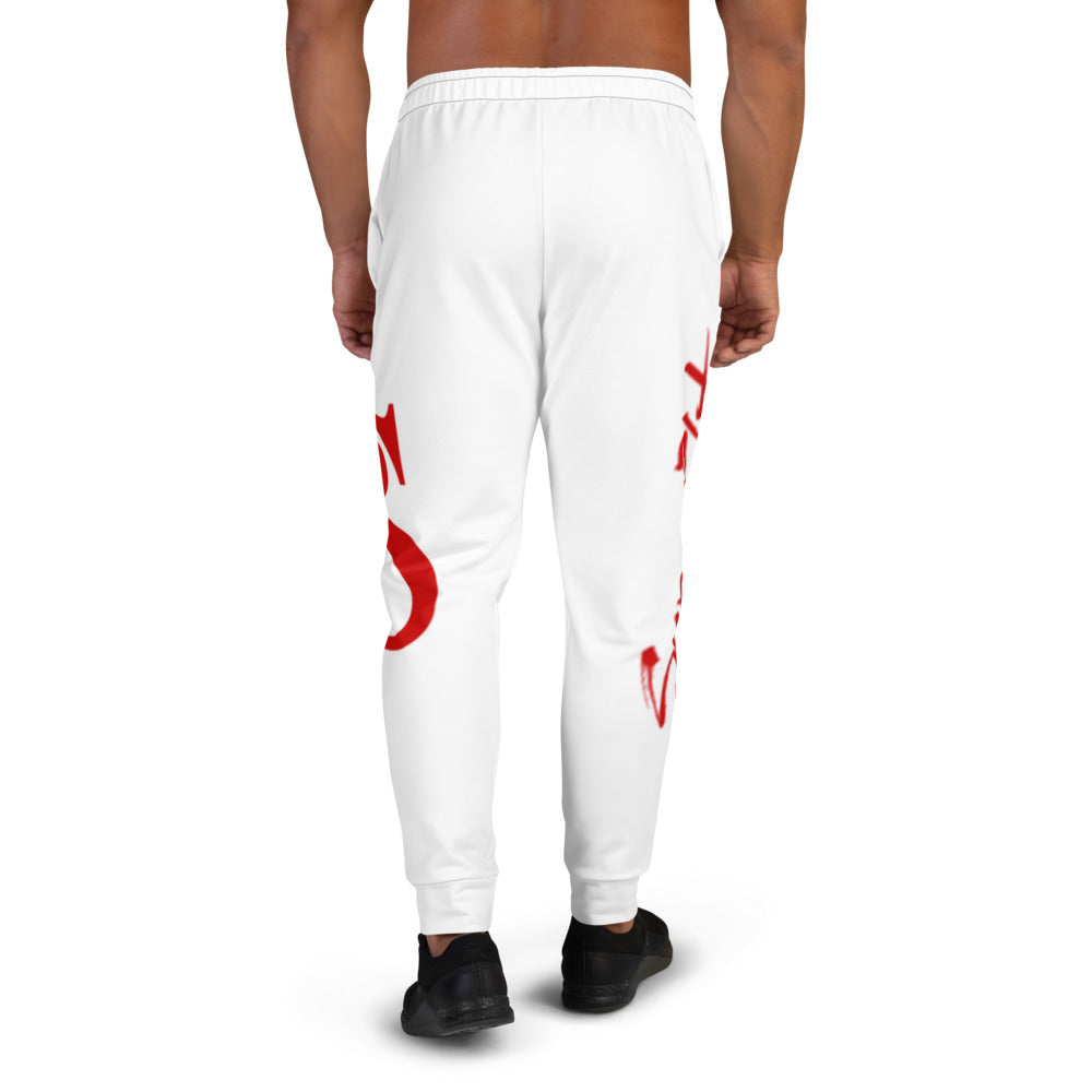 Joggers "White & Red"