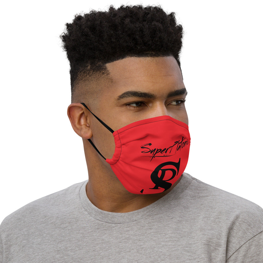 Face Mask "Red & Black"