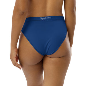 High-Waisted Bikini Briefs “Royal Blue”