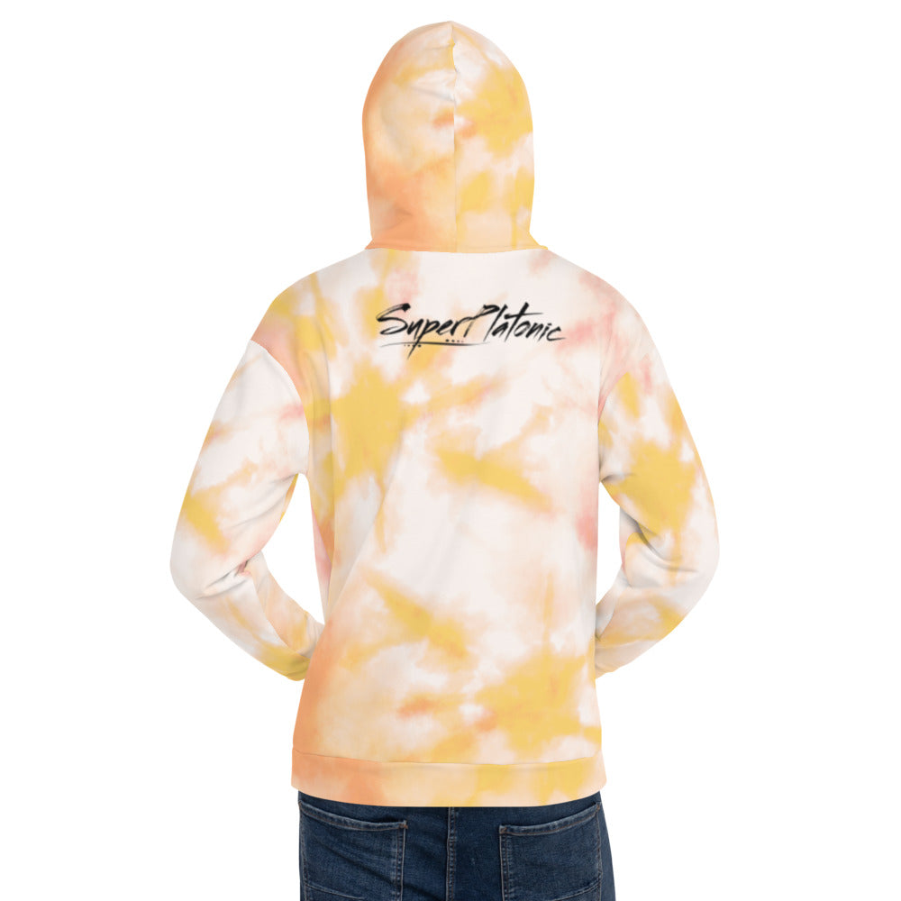 Tie Dye Hoodie “Orange”