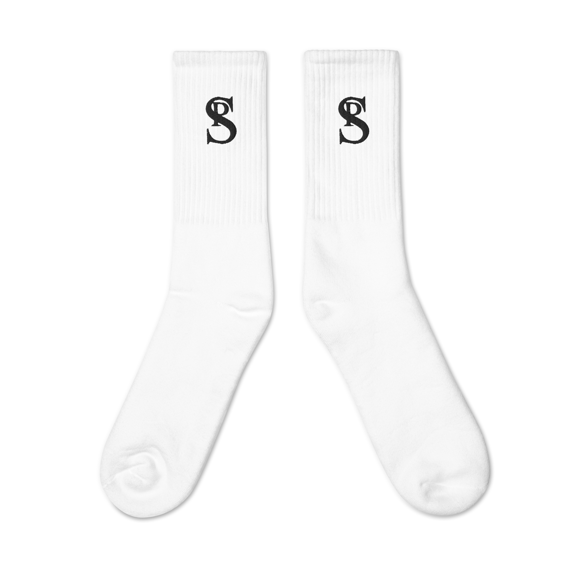 Crew Socks “Classic Black Logo”