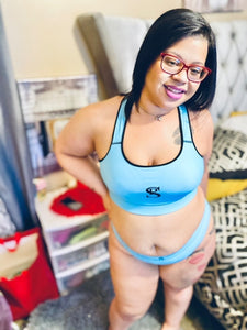 Sports Bra “Sky Blue”