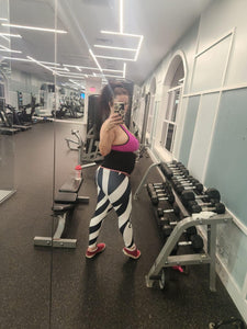 Animal Print Leggings “Zebra”