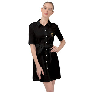 Belted Shirt Dress