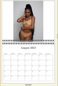 2023-24 Lingerie/Swimsuit Wall Calendar (18 Months)