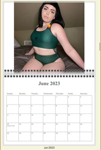 2023-24 Lingerie/Swimsuit Wall Calendar (18 Months)