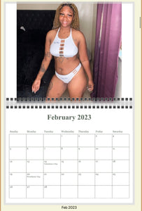 2023-24 Lingerie/Swimsuit Wall Calendar (18 Months)