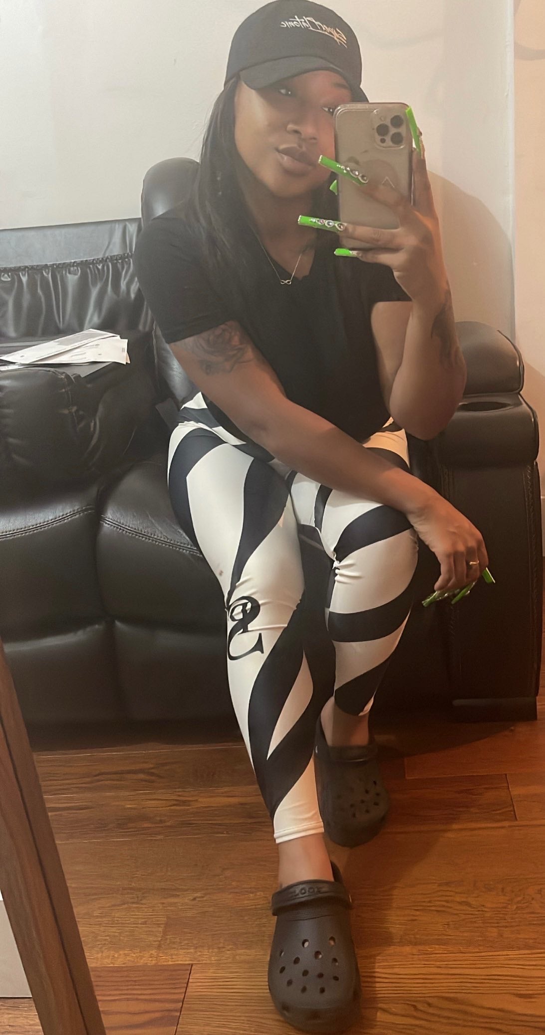 Animal Print Leggings “Zebra”