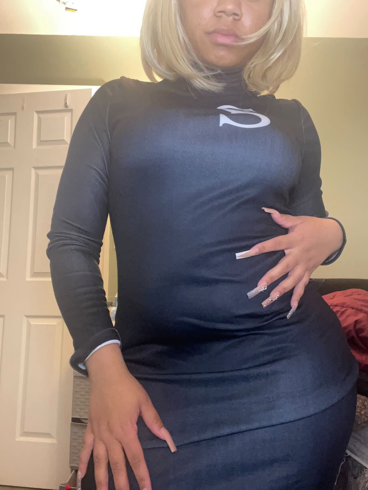 Turtleneck Dress