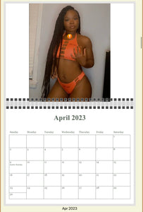 2023-24 Lingerie/Swimsuit Wall Calendar (18 Months)