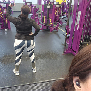 Animal Print Leggings “Zebra”