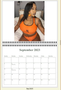 2023-24 Lingerie/Swimsuit Wall Calendar (18 Months)