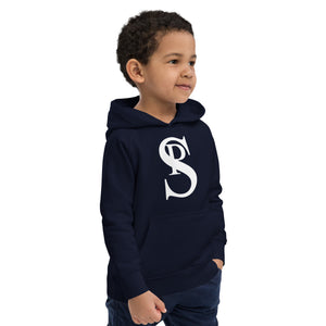 Kids Eco Hoodie “White Logo”