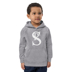 Kids Eco Hoodie “White Logo”