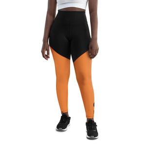 Women’s Sports Leggings “Orange”