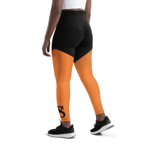 Women’s Sports Leggings “Orange”