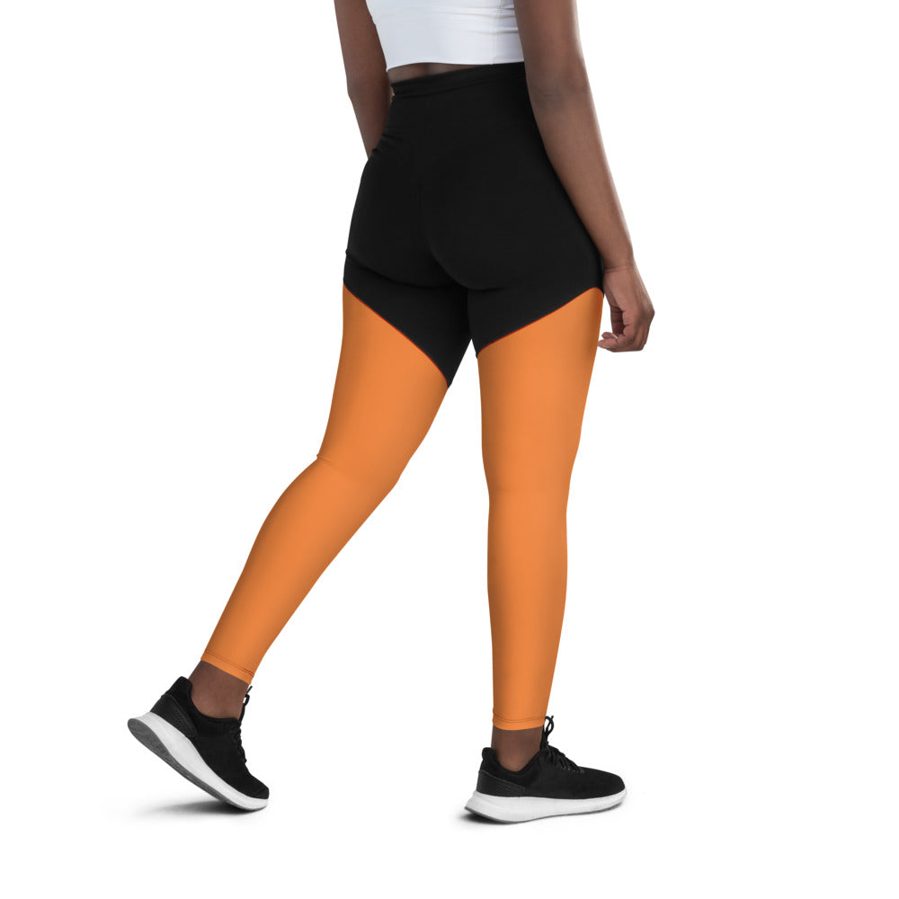 Women’s Sports Leggings “Orange”